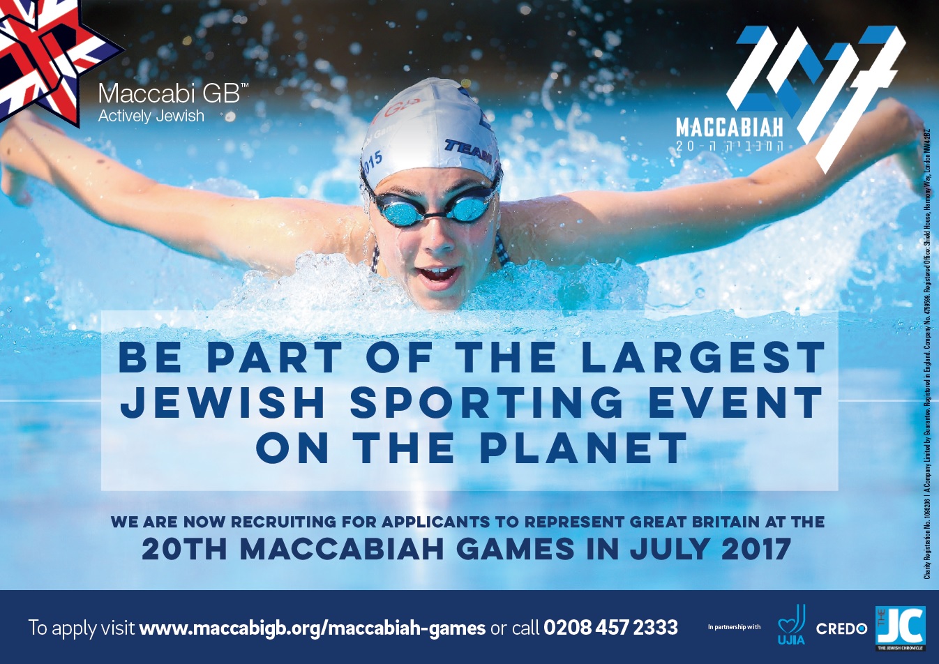 MACCABI GB ANNOUNCES GREAT BRITS TO LEAD DELEGATION AT 20TH MACCABIAH